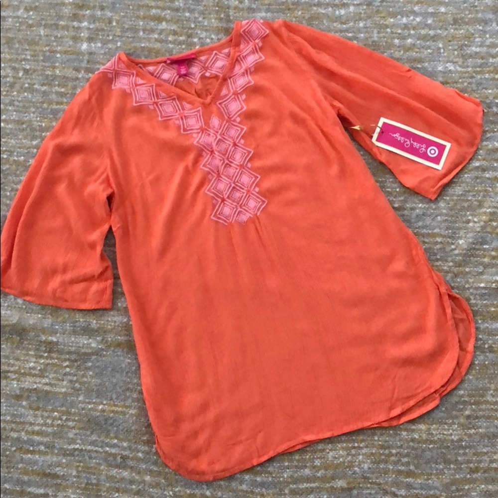 NWT Lilly Pulitzer for Target coverup tunic, S
